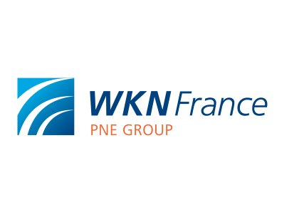 Logo WKN France — énergie éolienne, client Bérengère Vito